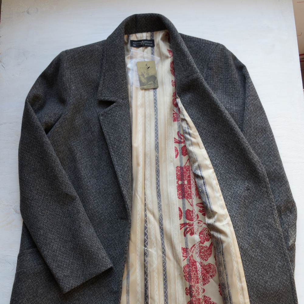 Peruvian Connection NWT Baby Alpaca Wool Coat Sz 8